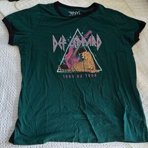 Torrid Emerald Green Ringer Tee